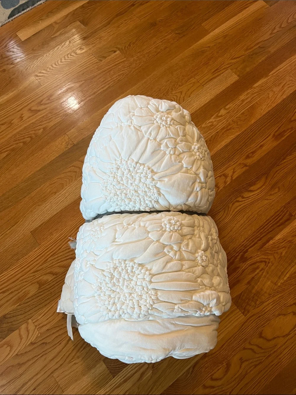 Anthropologie Textured Piazza Quilt King NWT